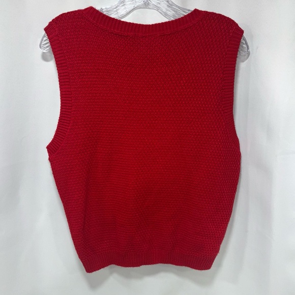 Vintage Laura Gayle Cable Knit Sweater Vest - Picture 4 of 5